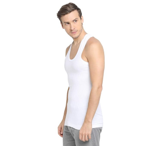 Men 100% Combed Cotton with Structured Knit Vest (Pack of 3)