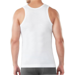 100% Combed Cotton | Men's Vest | No-Peep Neckline | Breathable, Sweat Absorbent Vest for Men